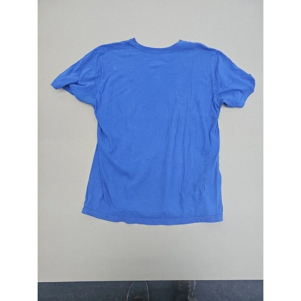 Nike Pro Boys' Graphic T-Shirt Blue Size L Athletic Logo